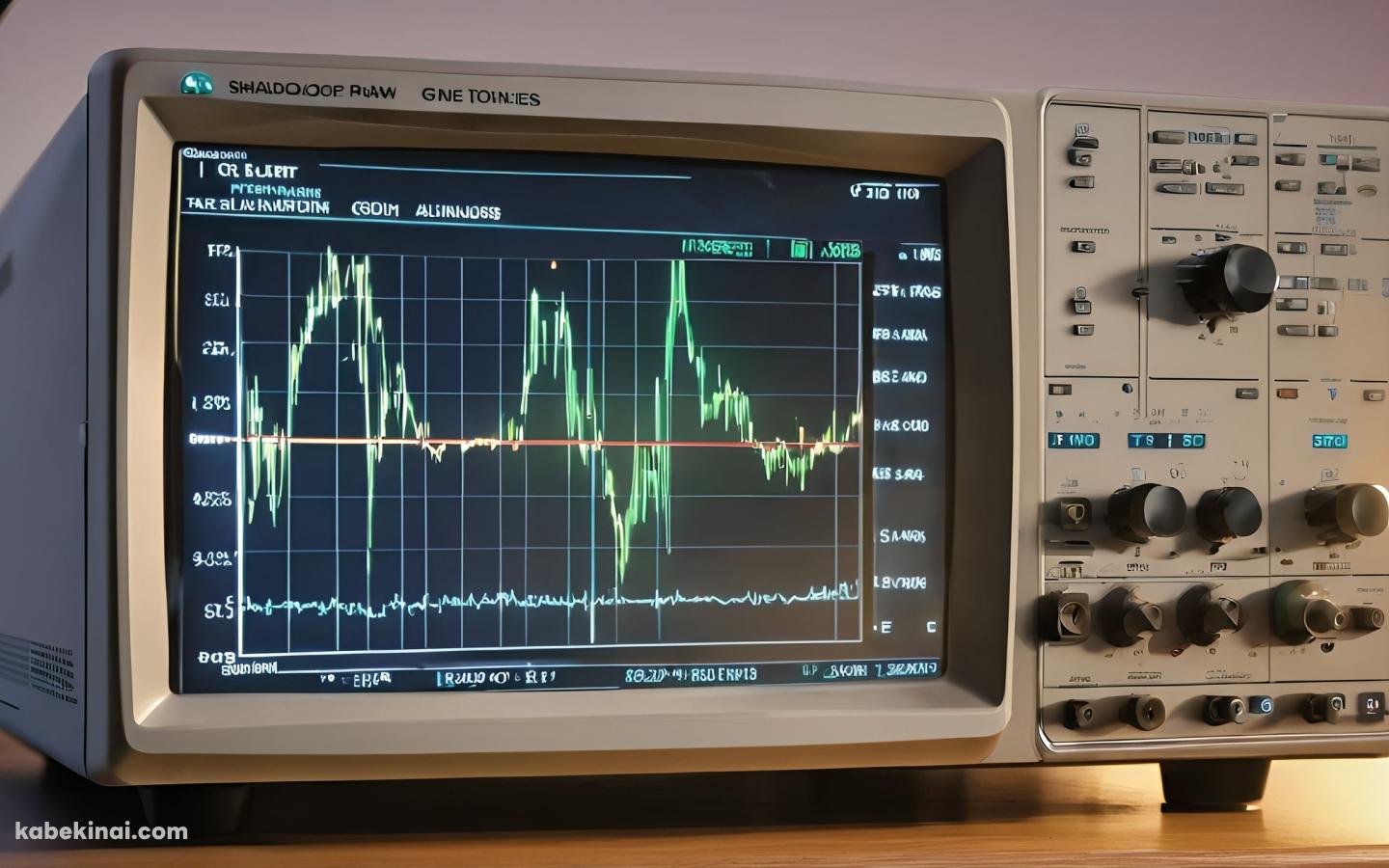 古びたオシロスコープ / 電気計器の壁紙(1440px x 900px) 高画質 パソコン用
